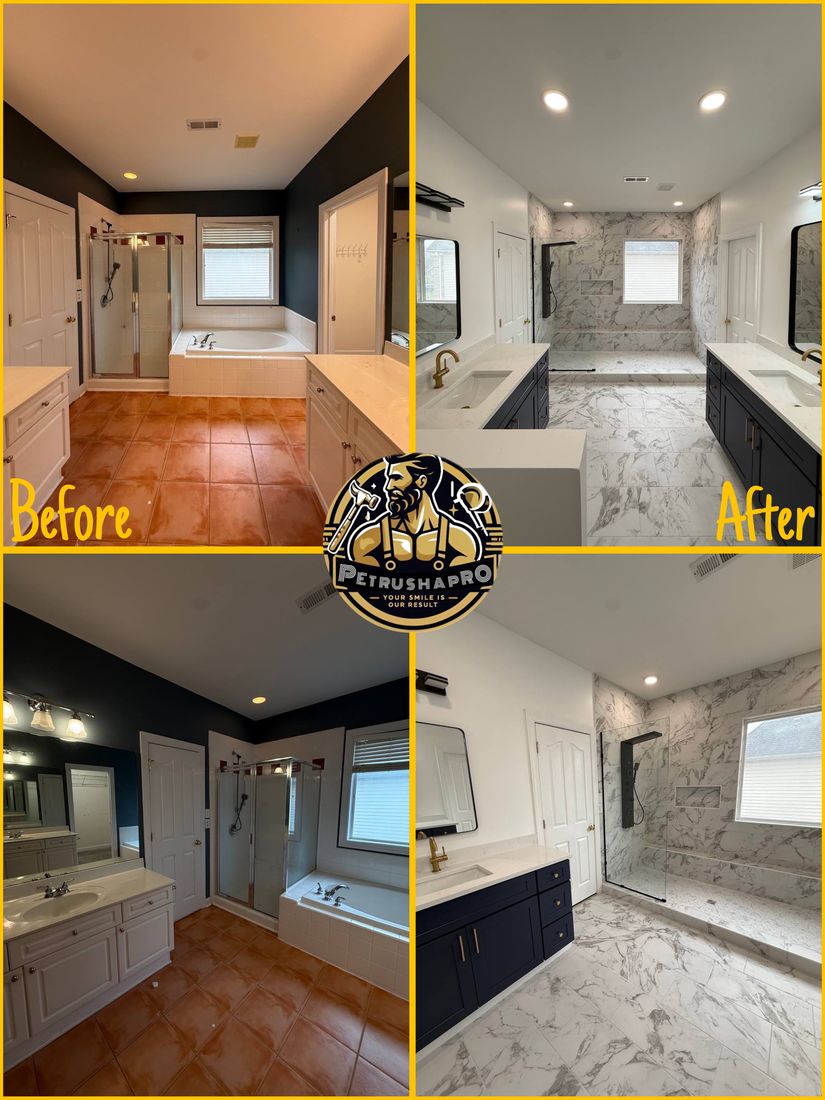 Master Bath — Complete Remodel